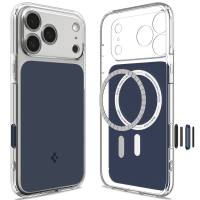Funda Spigen Ultra Hybrid T MagSafe iPhone 18 Pro/17 Pro | Azul Mate